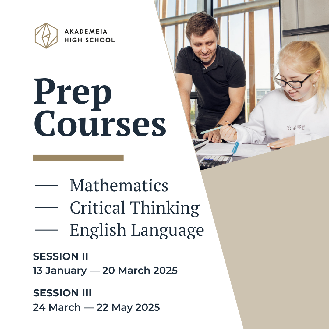 Prep Courses - New Session Dates! 